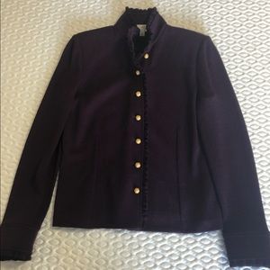 St John Slightly Used Purple Jacket